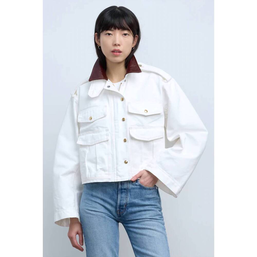NEW RUADH henderson jacket in white